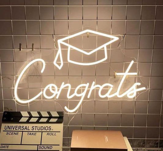 Congrats Grad Neon Sign